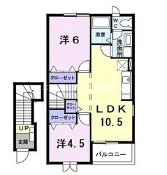 サン・グレイスの物件間取画像